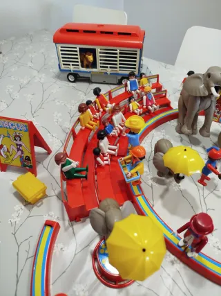 Playmobil Circo Vintage 3553 + 3514 + 3477 + 3519