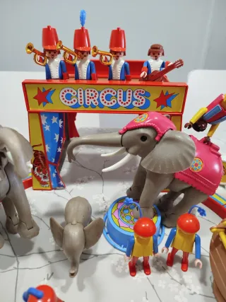 Playmobil Circo Vintage 3553 + 3514 + 3477 + 3519