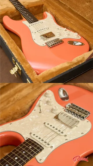 Fender Stratocaster de Luthier (Rossi) Coral Pink