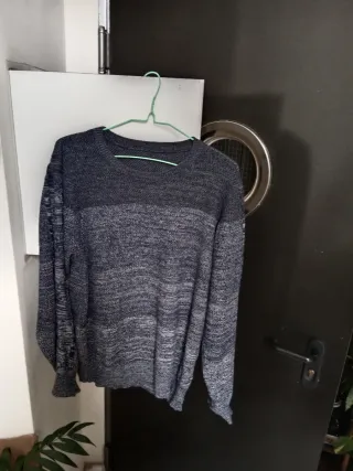 Jersey Angelo Litrico Hombre Talla L Gris Jaspeado