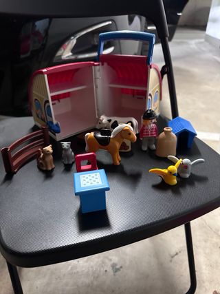 Hipica Maletin Playmobil 123