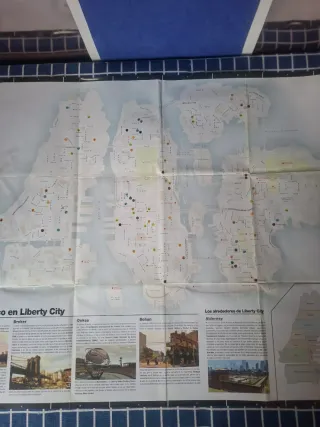 PS3 ORIGINAL GTA PÓSTER LIBERTY CITY