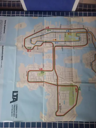 PS3 ORIGINAL GTA PÓSTER LIBERTY CITY