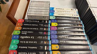 Lote Películas VHS y CDs Música Años 60-70