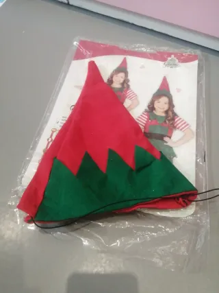 Disfraz Elfa Talla 5-6 años