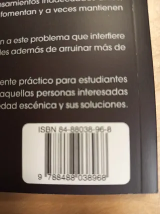Libro Cómo superar la ansiedad escénica