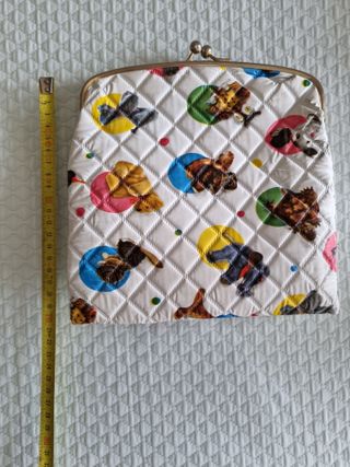 Bolso de mano acolchado