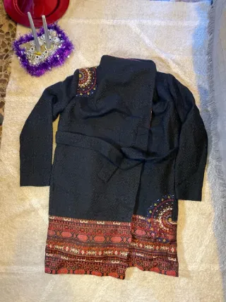 Chaqueta Desigual Larga Multicolor