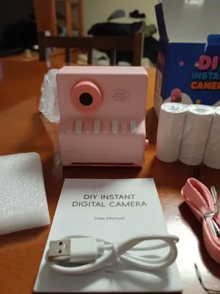 Cámara instantánea DIY para niños
