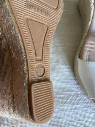 Sandalias cuña Mascaro blancas