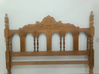 Dormitorio rústico de madera