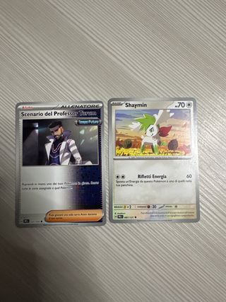 Carte Pokémon Allenatore e Shaymin