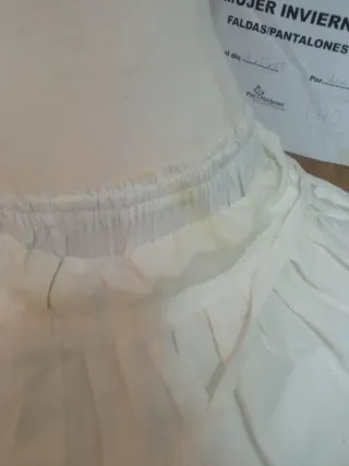 Cancán fallera blanco talla única