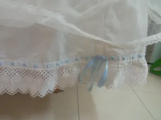 Cancán fallera blanco talla única