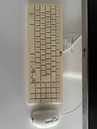 LG Chromebase Ordenador de Mesa Plata/Blanco