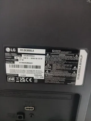 Televisor LG 32 pulgadas