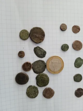 Lote de Monedas Romanas Antiguas