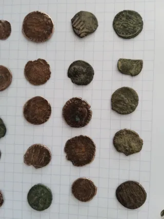 Lote de Monedas Romanas Antiguas