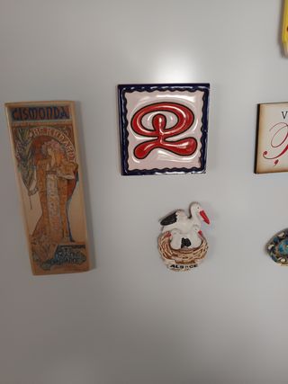 Lote 10 Imanes decorativos nevera