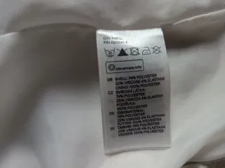 Blazer para mujer de H&M en color Marfil. Talla 34