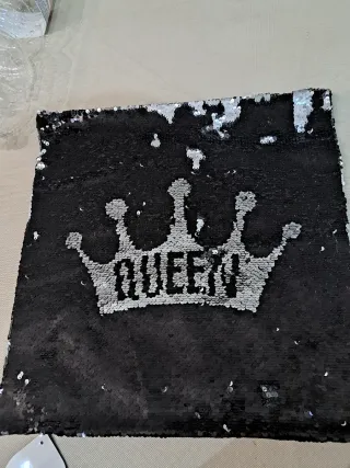 Cuscino paillettes 40x40 cm