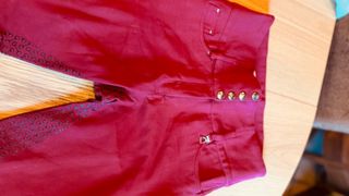 Pantalones de montar Horze rojos