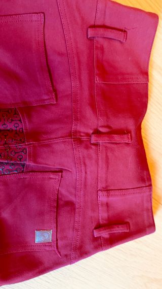 Pantalones de montar Horze rojos