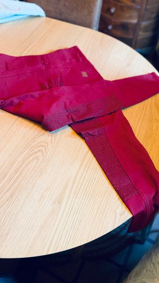 Pantalones de montar Horze rojos