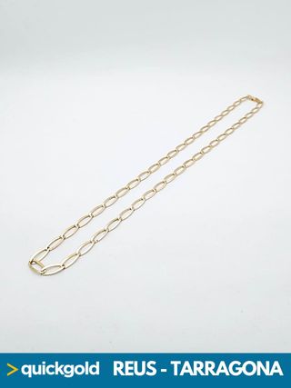 040-02-00663 CADENA ORO 18K FORZADA 51.50 CM