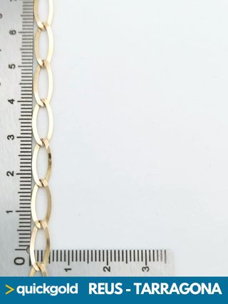 040-02-00663 CADENA ORO 18K FORZADA 51.50 CM