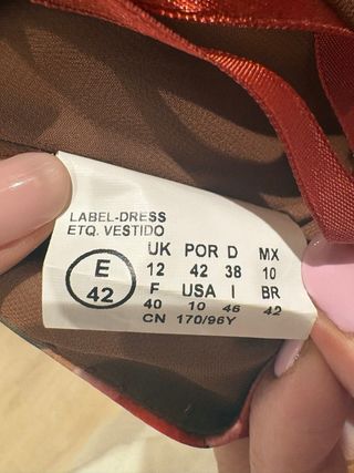 Vestido fiesta Pronovias multicolor