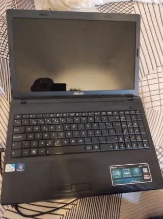 Portátil Asus Negro Windows 10 versión 22H2