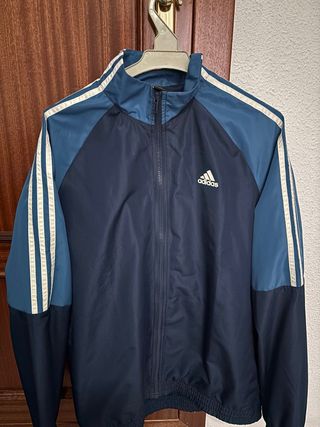 Chaqueta Adidas Azul y Verde