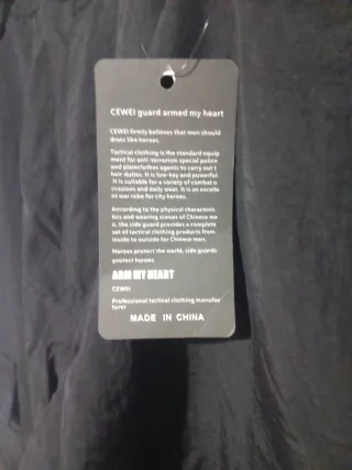 Pantalón Jiangkuo Negro