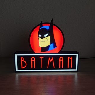 Lámpara Batman vintage | Regalo y decoración fan