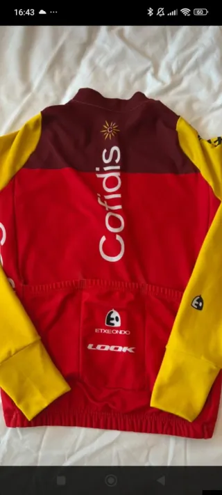 Maillot Etxeondo Cofidis ciclismo