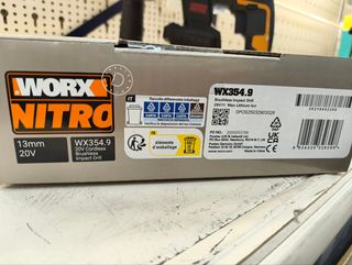 Taladro WORX NITRO 20V Brushless