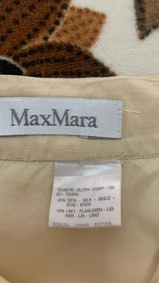 Gonna Max Mara Beige Vintage