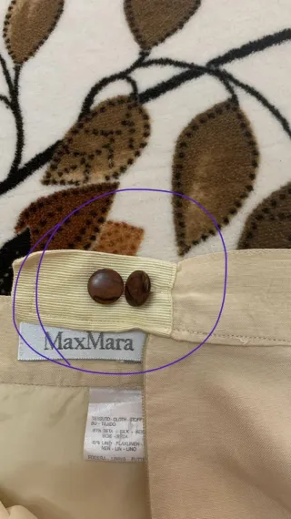 Gonna Max Mara Beige Vintage