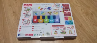 Piano musical infantil con animales