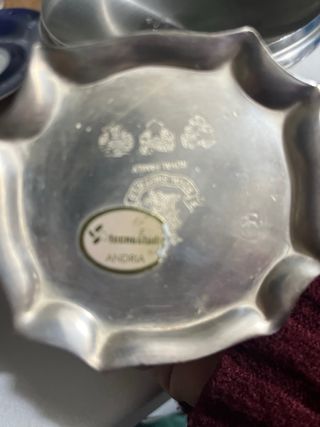 Lattiera in Sheffield argentato