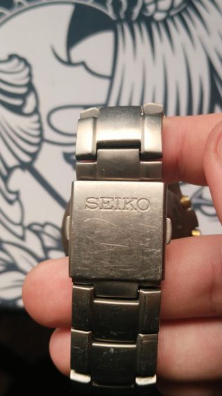 Seiko Cronógrafo Titanio Hombre