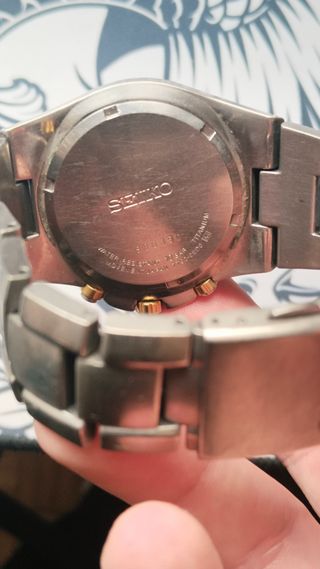 Seiko Cronógrafo Titanio Hombre