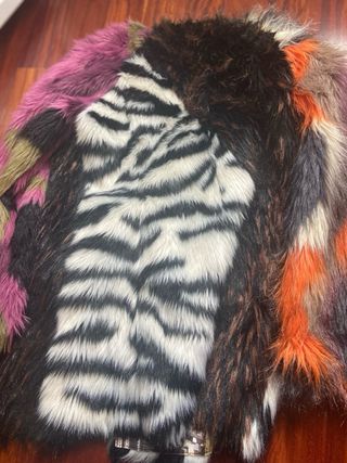 Abrigo Custo pelo multicolor .