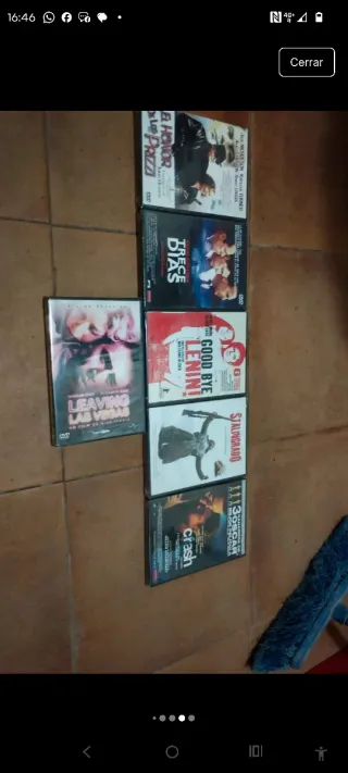 Lote  más d 50  DVDs de Películas Varias