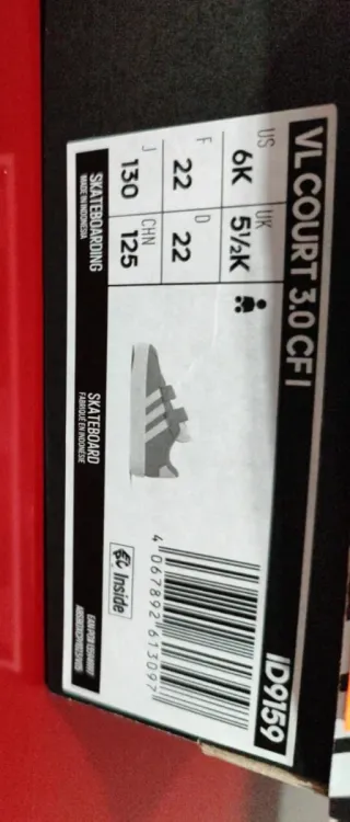 Adidas Sapatilhas Criança Tamanho 22 Novas