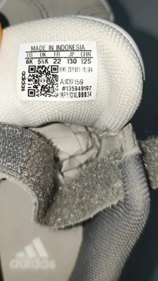 Adidas Sapatilhas Criança Tamanho 22 Novas