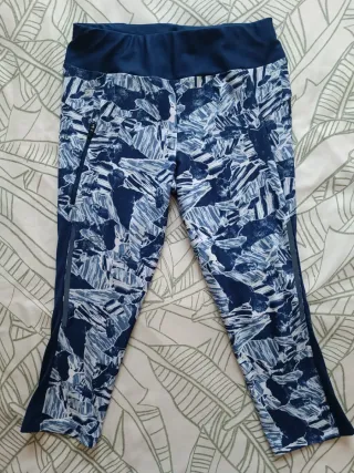 Leggings deportivo estampado azul