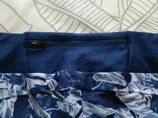 Leggings deportivo estampado azul