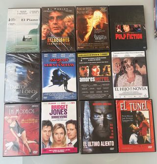 Lote 55 DVDs Variados (todo 30€, cada uno 0,7€)